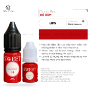 Mực Sweet - 01 Deep Red - Đỏ Đậm