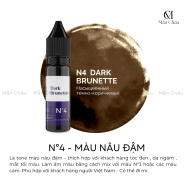 Mực Hanafy - N4 Dark Brunette - Nâu Đen