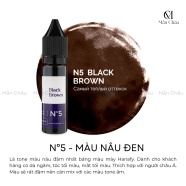 Mực Hanafy - N5 Black Brown - Nâu Ngâm Đen