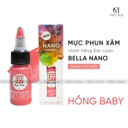 Mực Bella Nano - Rose Pink - Hồng Baby