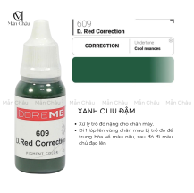 Mực Doreme - 609 D.Red Correction - Xanh Rêu Đậm (XL đỏ nặng)