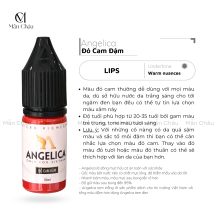 Mực Angelica - Đỏ Cam Đậm