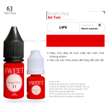 Mực Sweet - 11 Bright Red - Đỏ Tươi