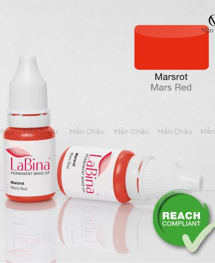 Mực Labina - Mars Red - Đỏ Cam