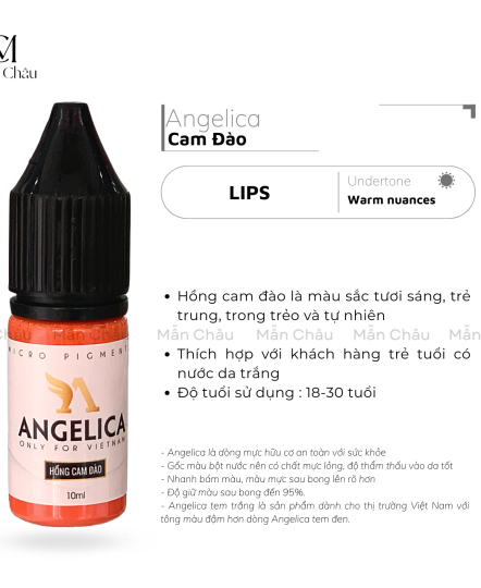 Mực Angelica - Cam Đào