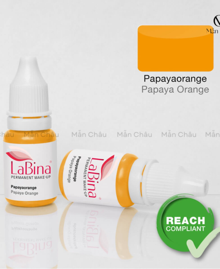 Mực Labina - Papaya Orange - Cam Tươi