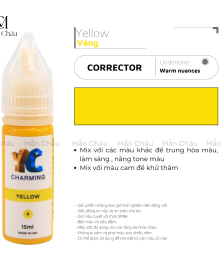 Mực YC - Yellow - Vàng Chanh