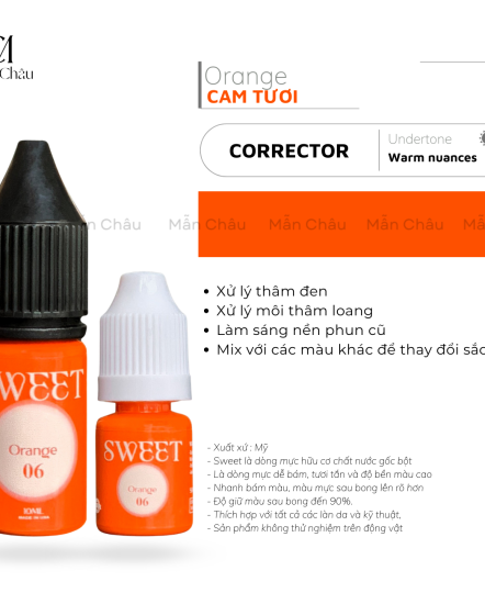 Mực Sweet - 06 Orange - Cam Tươi