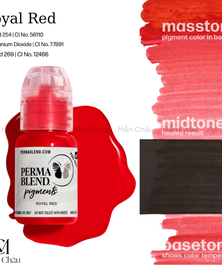 Mực Perma Blend - Royal Red - Đỏ Tươi